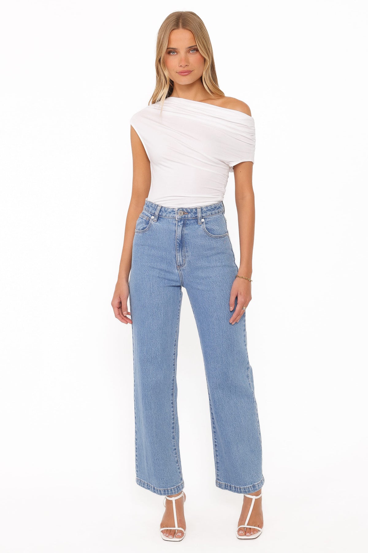 TOPS Jacki Asymmetric Top - White