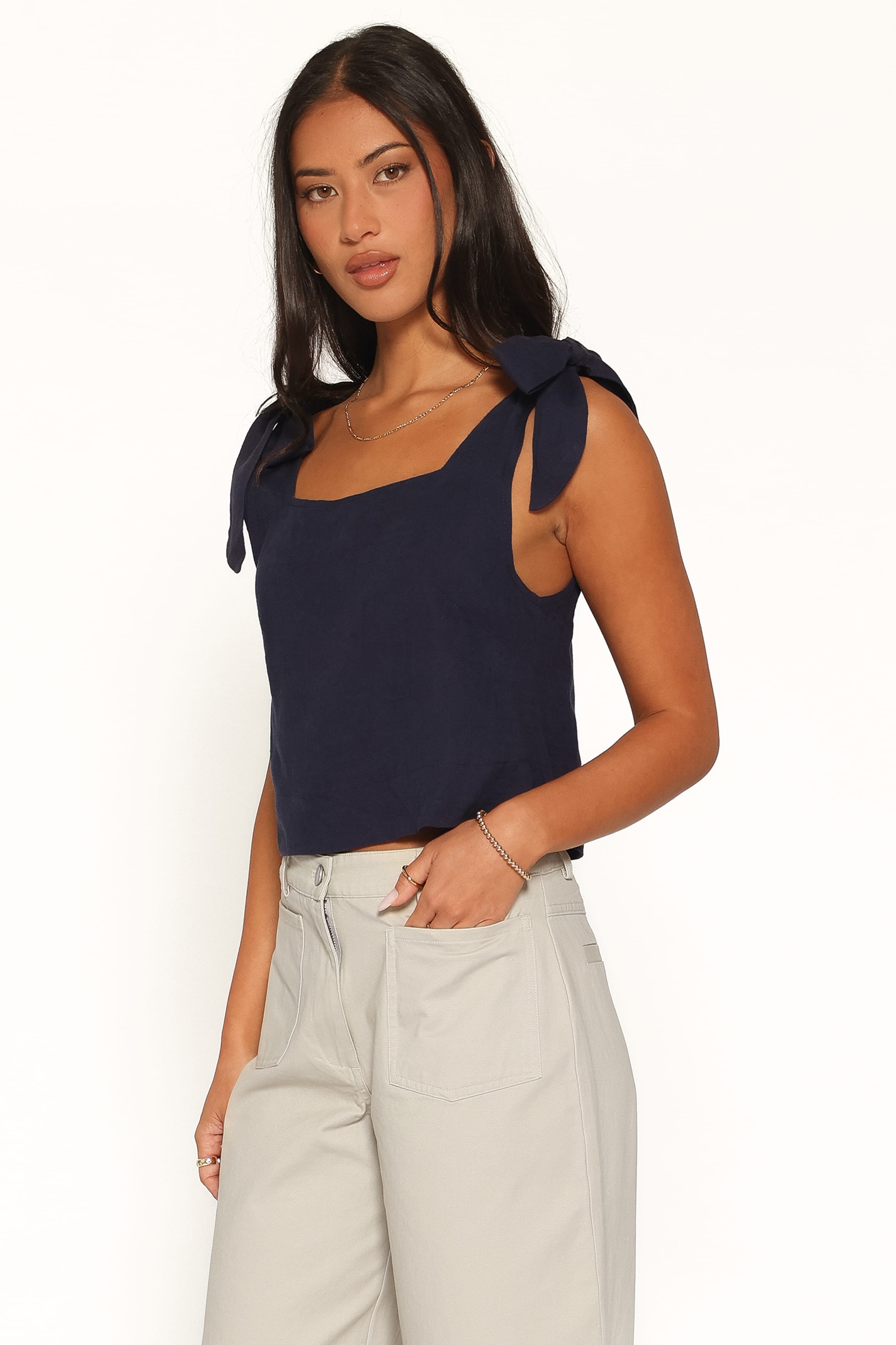 TOPS Lorry Top - Navy