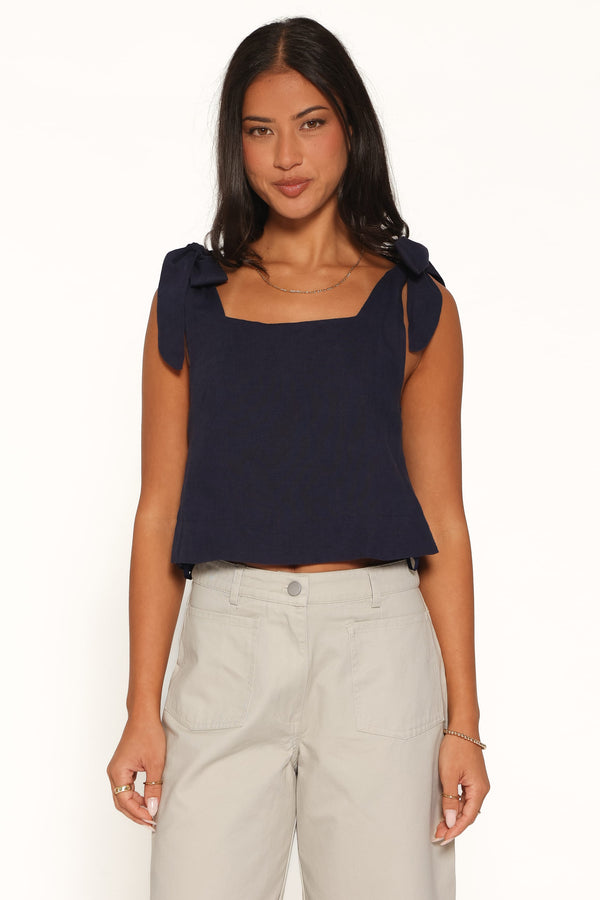 TOPS Lorry Top - Navy