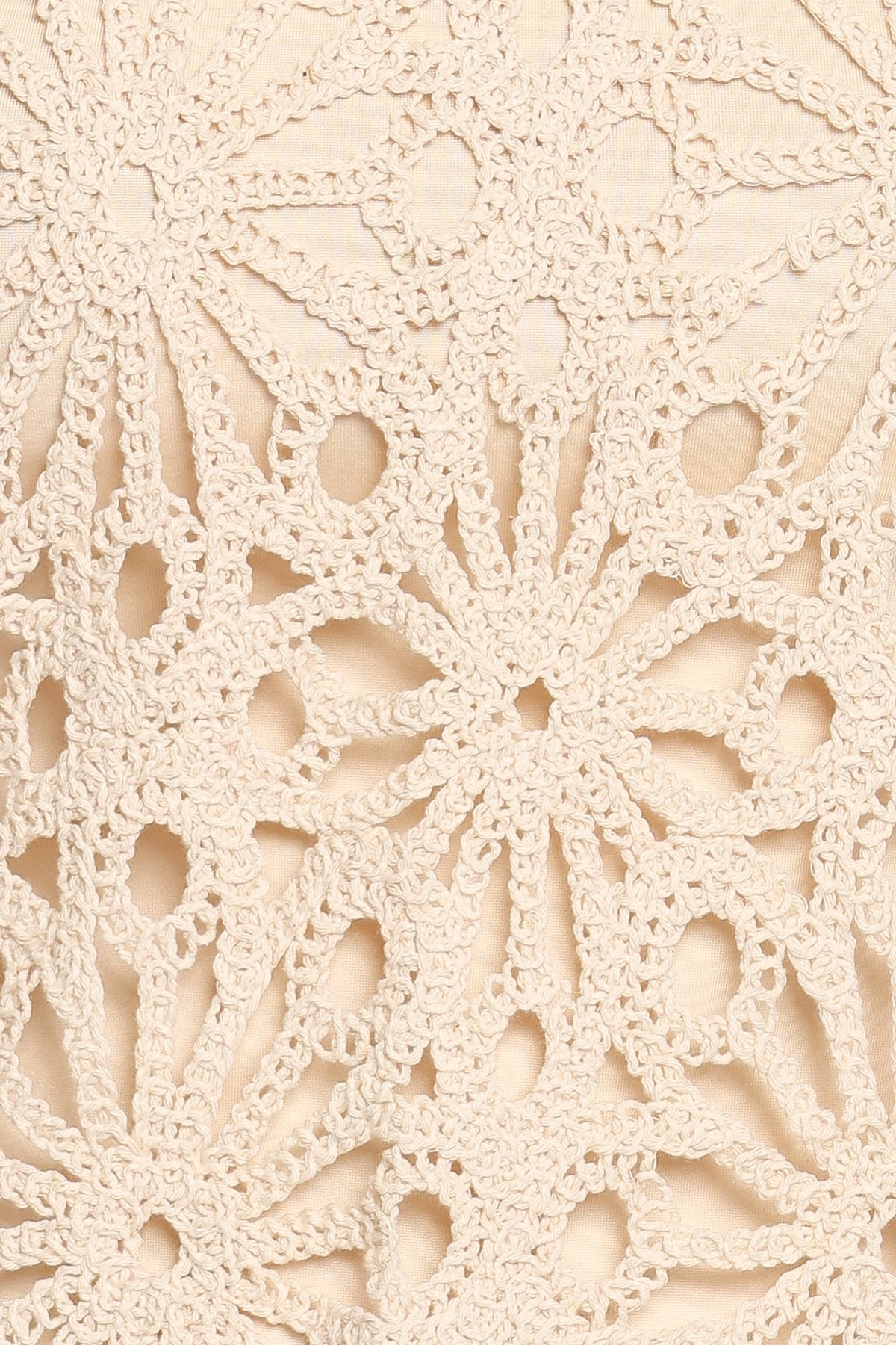TOPS Rowley Crochet Top - Natural