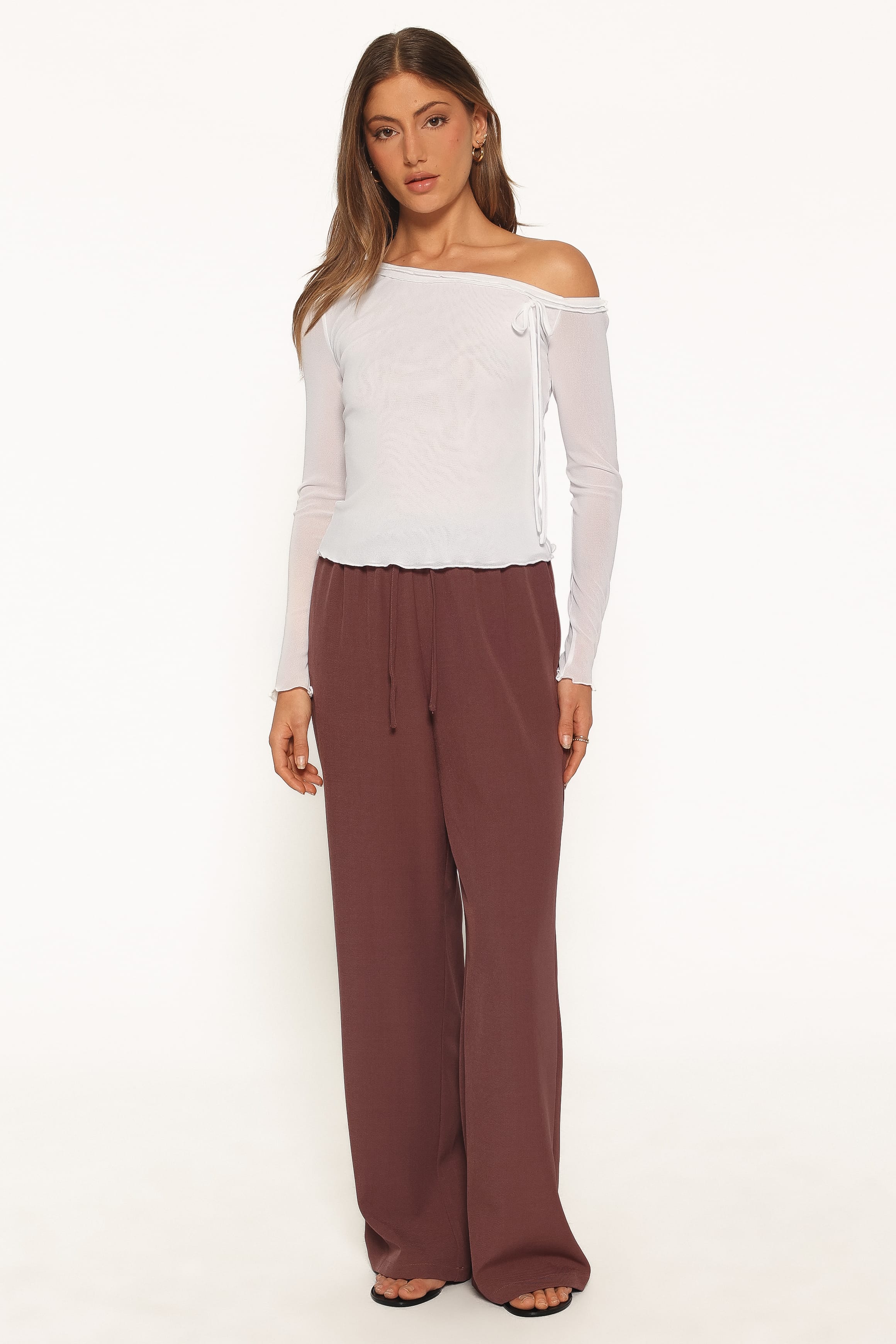 TOPS Seth Knit Top - White