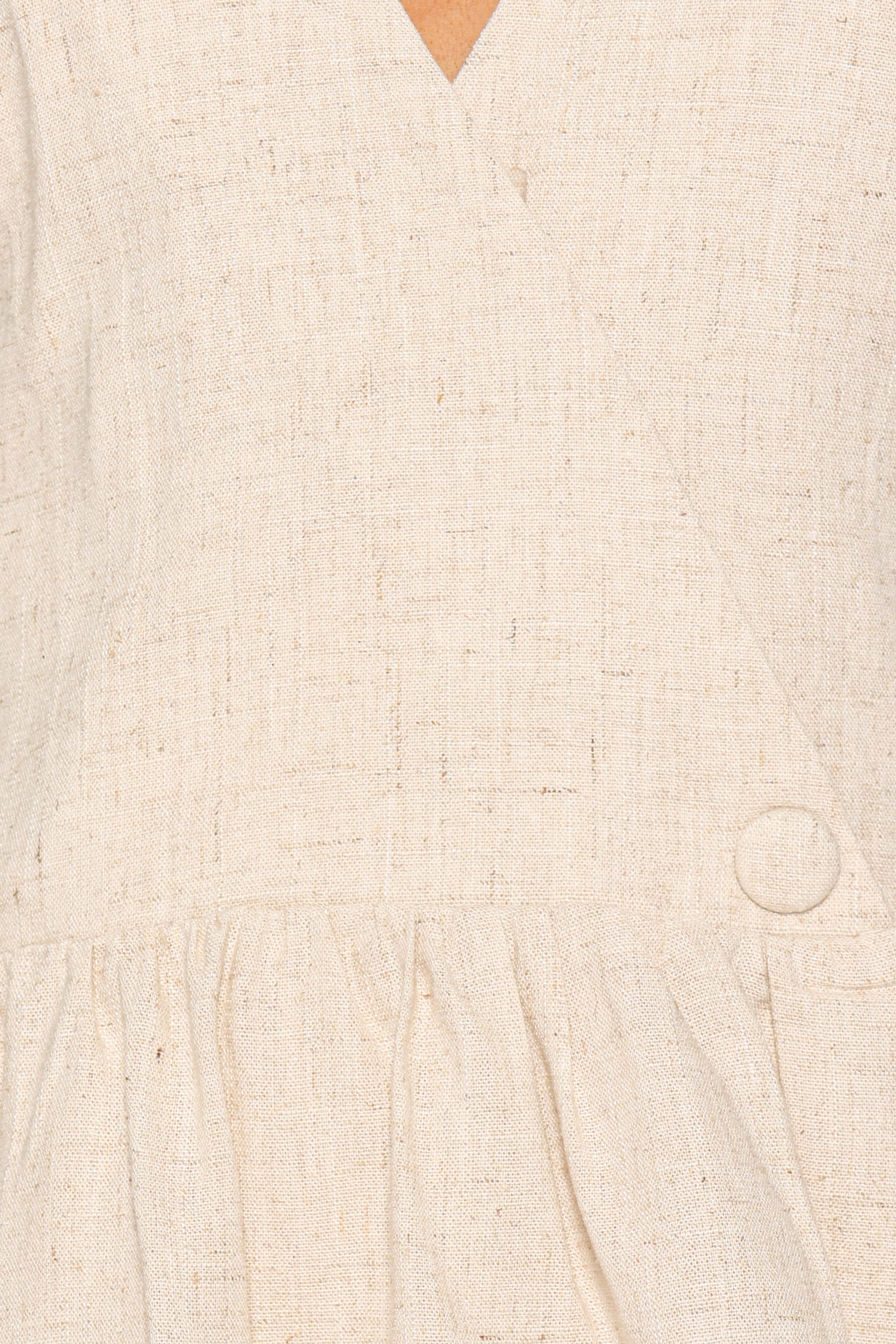 TOPS Vienna Vest Top - Oatmeal
