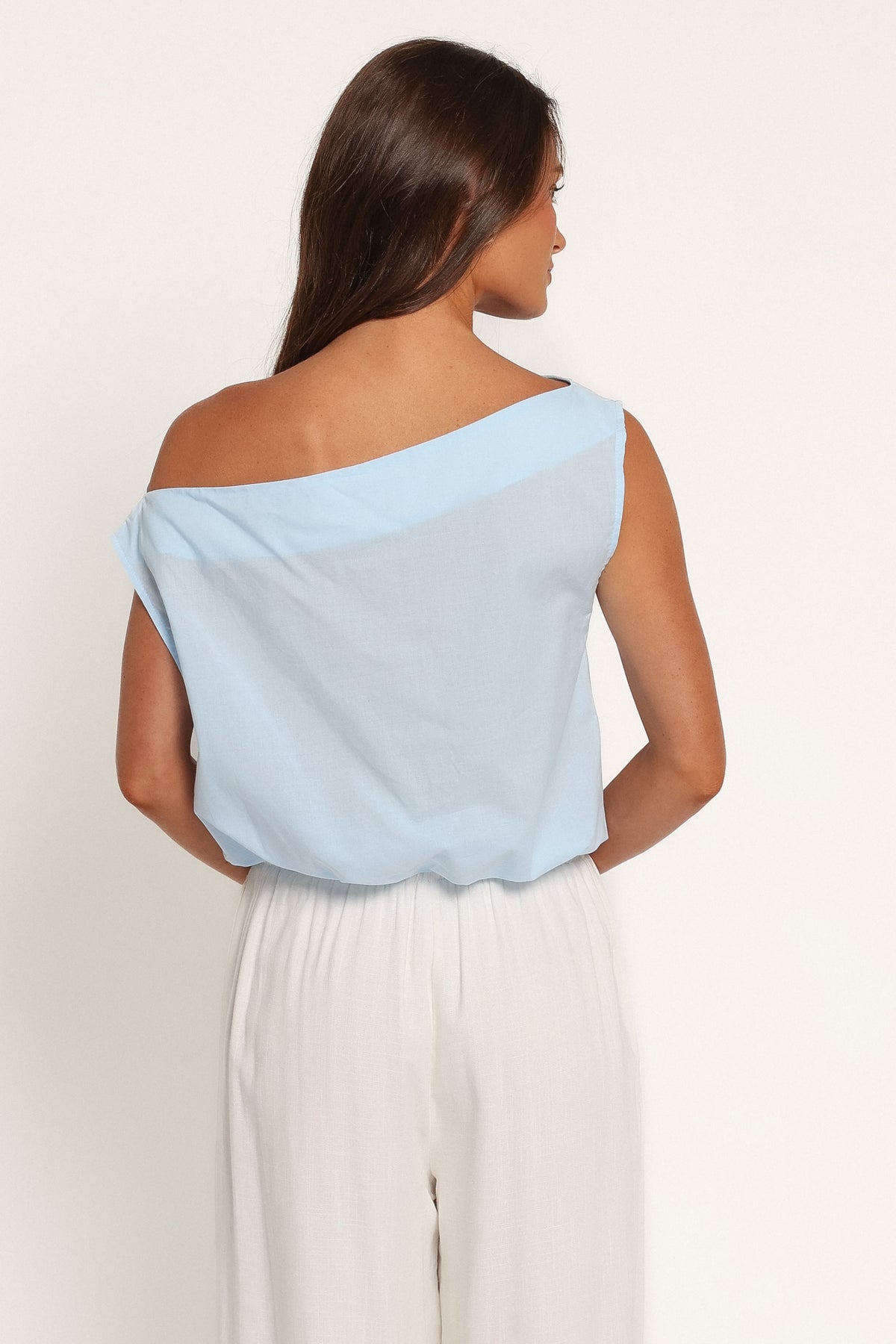 TOPS Zara Top - Light Blue