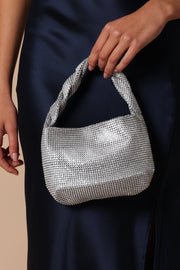 ACCESSORIES @Alle Twist Handle Bag - Silver