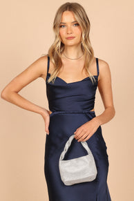 ACCESSORIES @Alle Twist Handle Bag - Silver