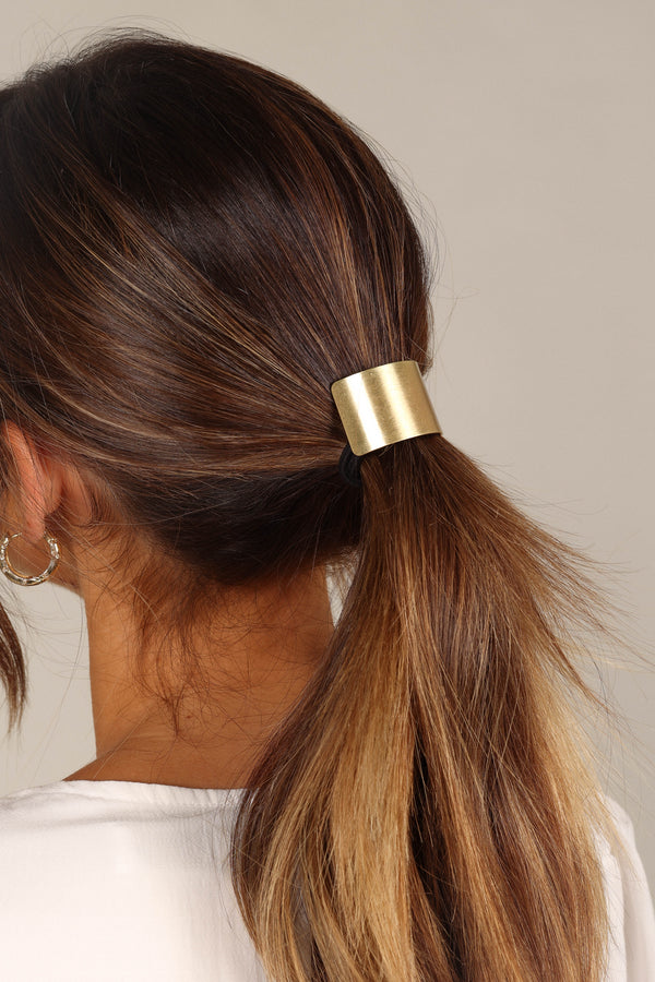 ACCESSORIES @Aria Hair Cuff - Gold