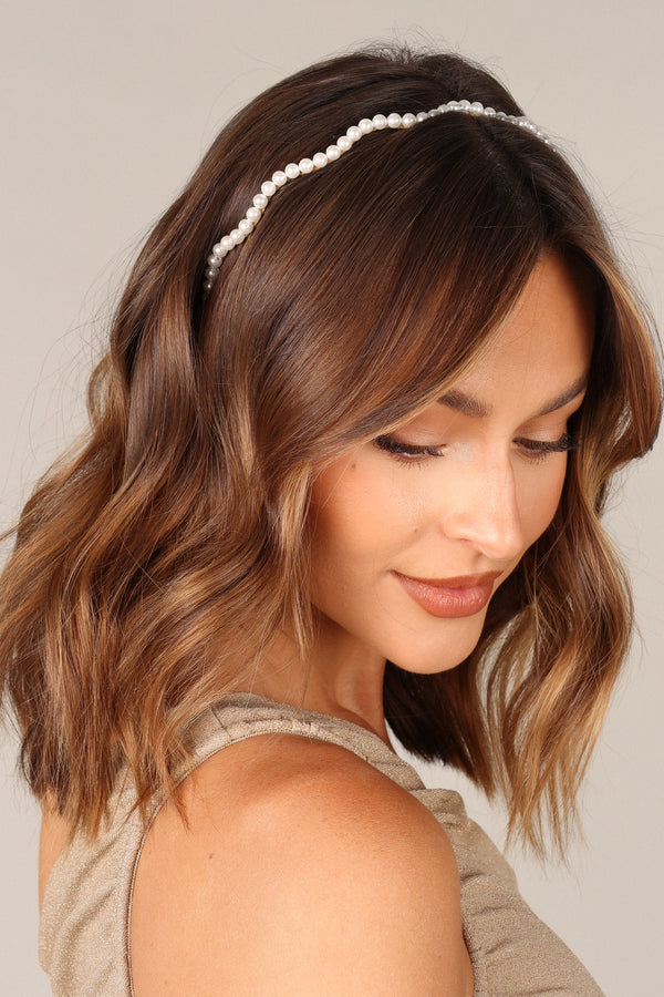 ACCESSORIES @Carolina 3 Pack Headband - Pearl