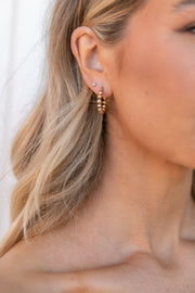 ACCESSORIES Chloe Hoop Earrings - Gold