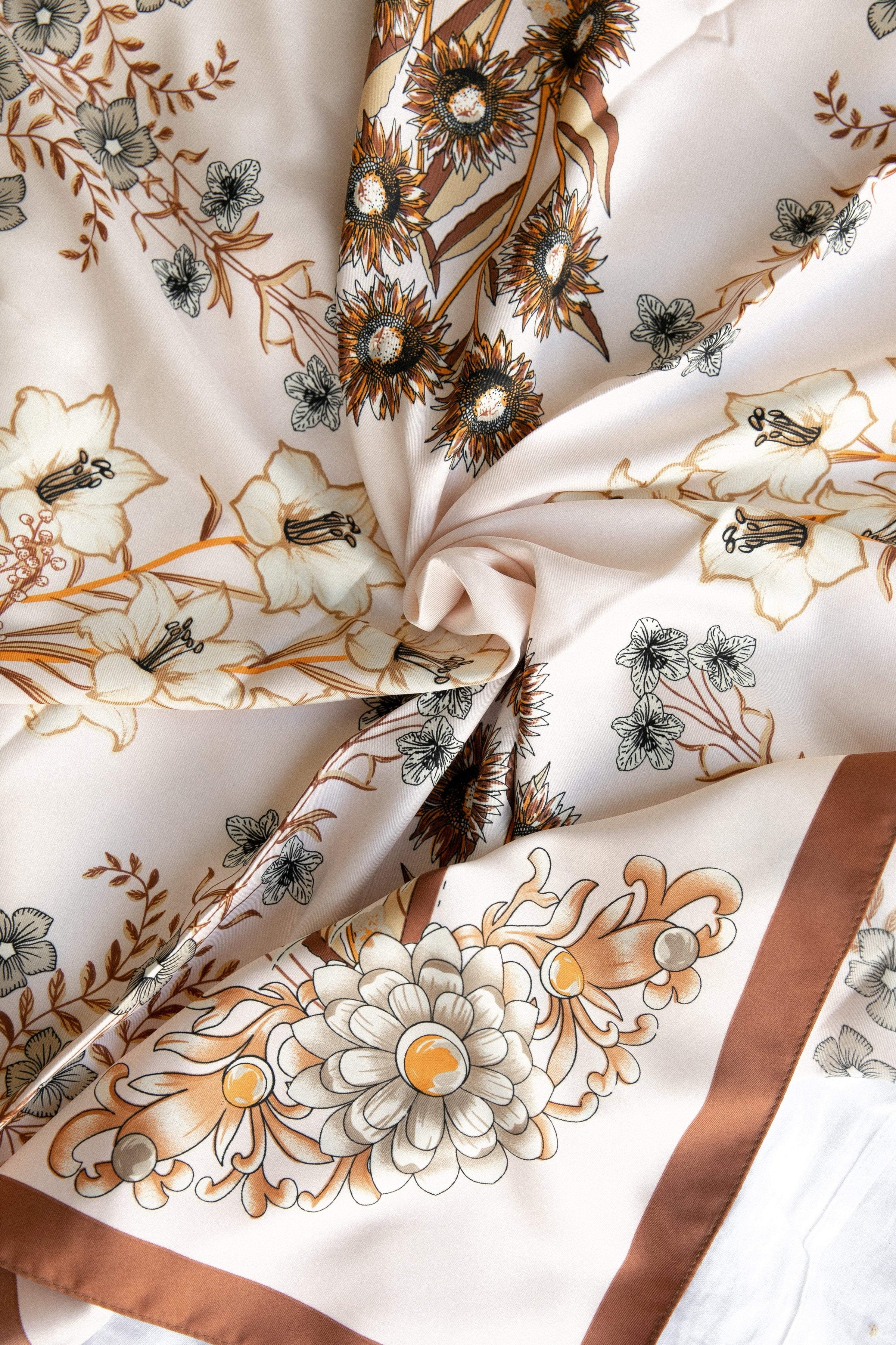 ACCESSORIES @Isadora Hair Scarf - Beige