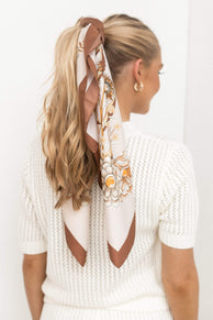 ACCESSORIES @Isadora Hair Scarf - Beige