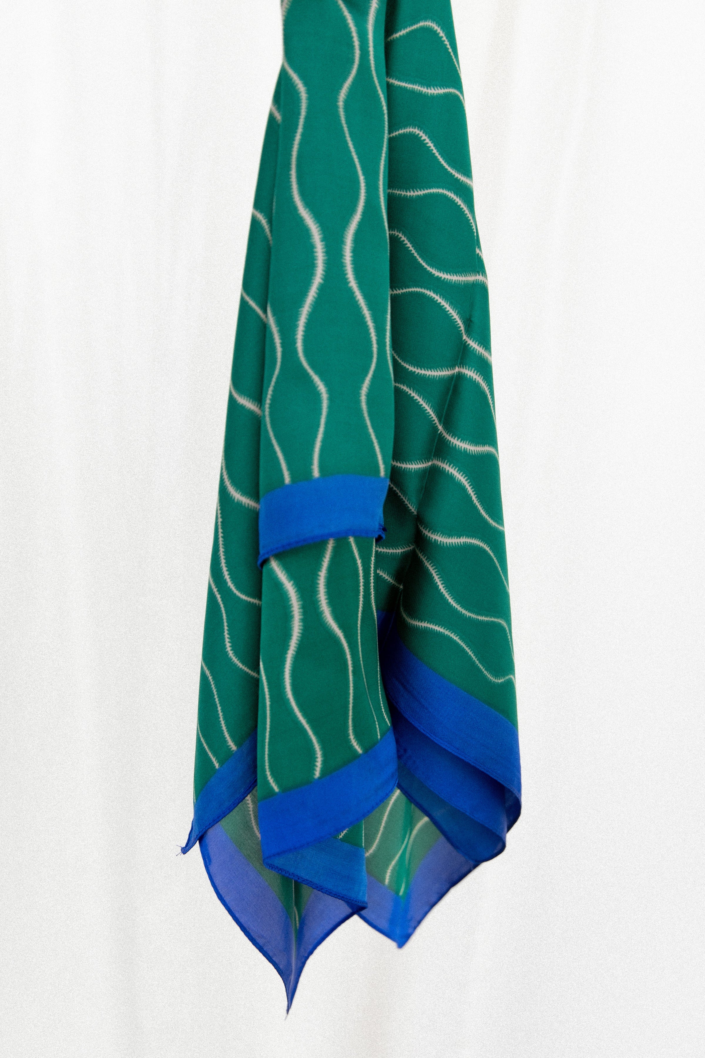 ACCESSORIES @Isla Hair Scarf - Green