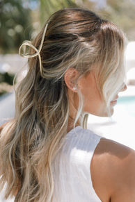 ACCESSORIES @Linda Hair Clip - Gold