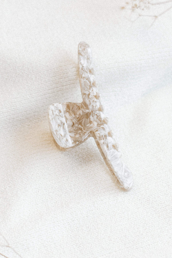 ACCESSORIES @Linnea Hairclip - Pearl Beige