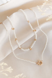 ACCESSORIES @Mae Necklace - Pearl