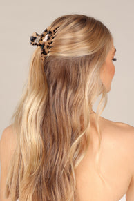 ACCESSORIES @Maple Hair Clip - Tortoiseshell