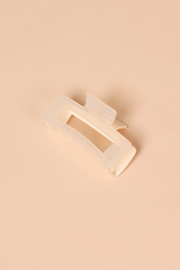 ACCESSORIES Nicole Hairclip - White