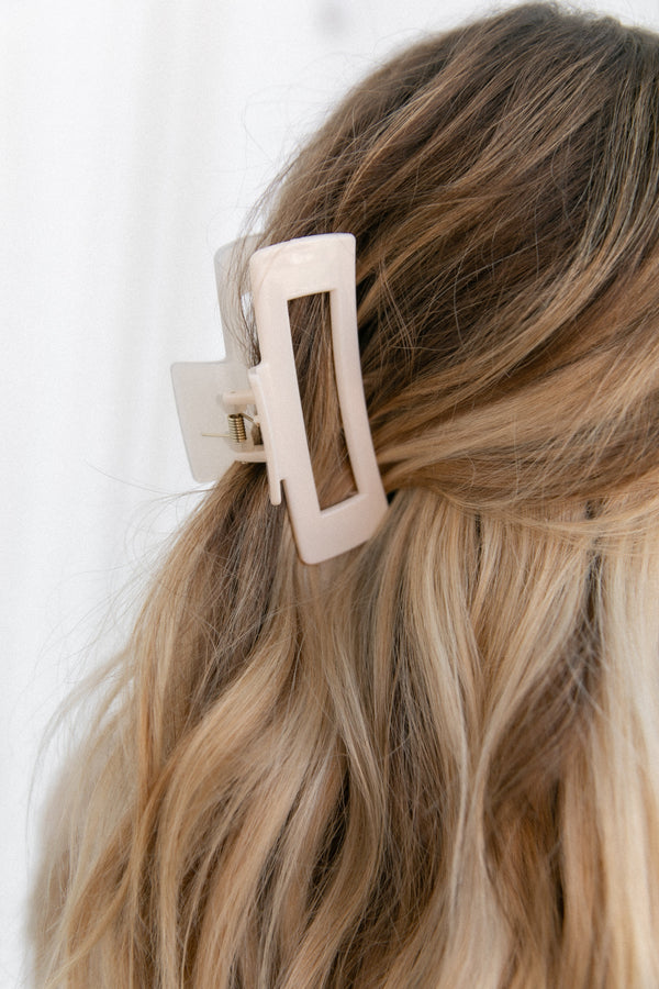 ACCESSORIES Nicole Hairclip - White