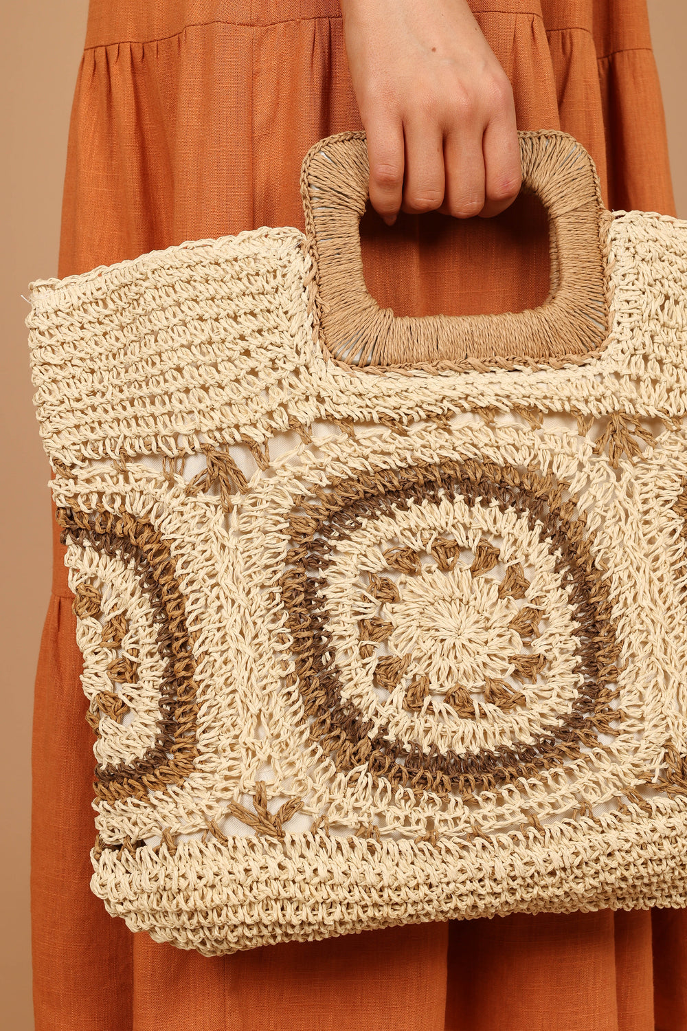 ACCESSORIES @Summah Crochet Bag - Natural