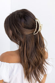 ACCESSORIES @Triska Hairclip - Pearl