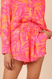 BOTTOMS @Addison Shorts - Pink Tropics (waiting on bulk)