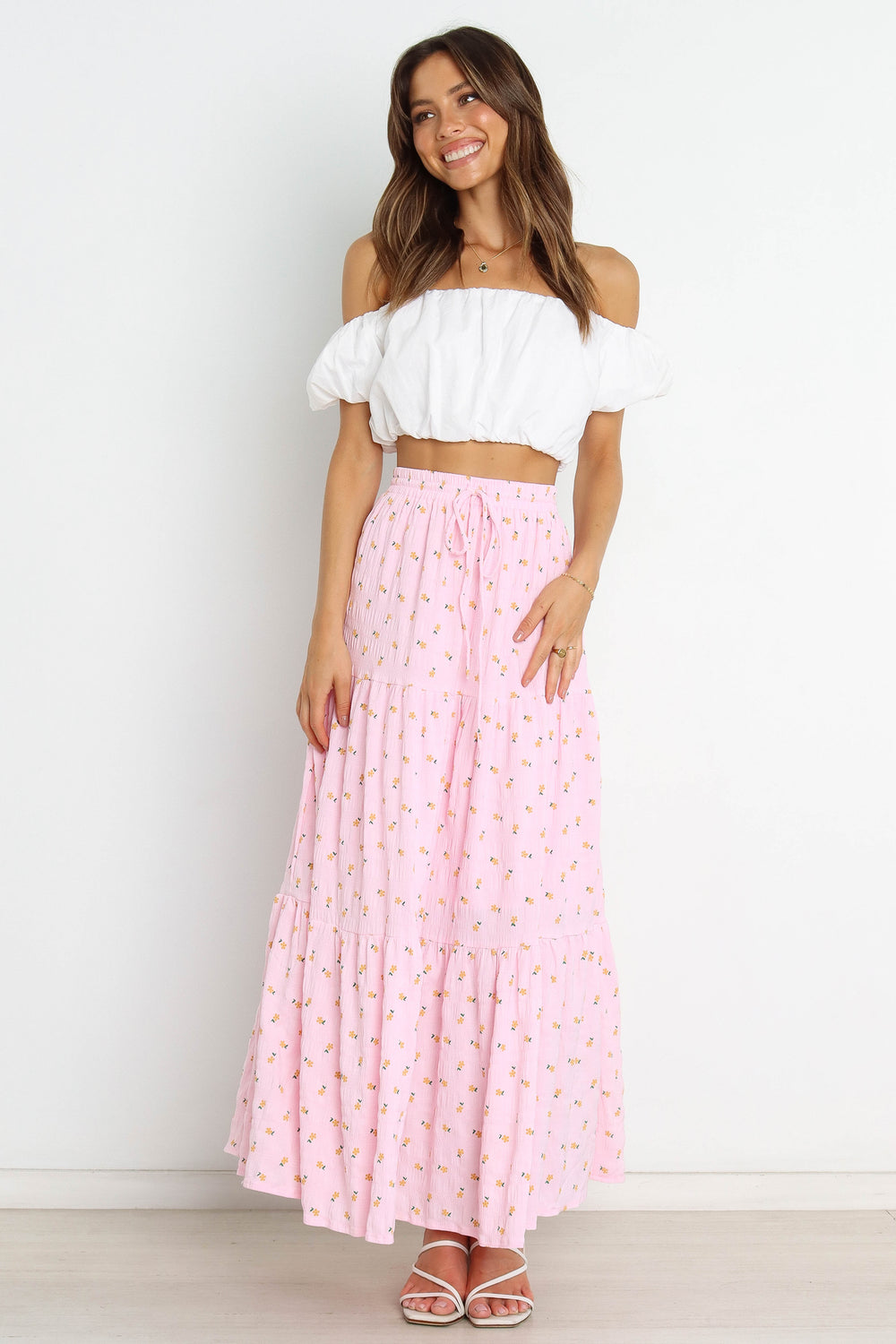 Adelaide Skirt Pink Petal & Pup
