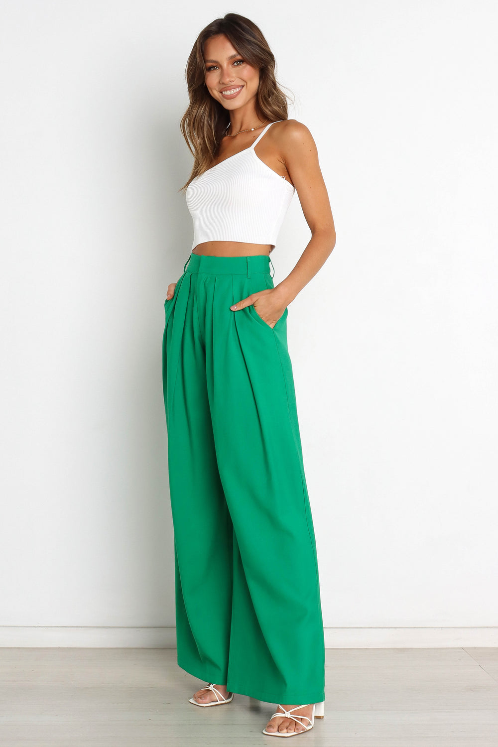 BOTTOMS @Alexa Pants - Green (waiting on bulk)