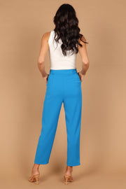 BOTTOMS @Baxley Tailored Pants - Blue (waiting on bulk)