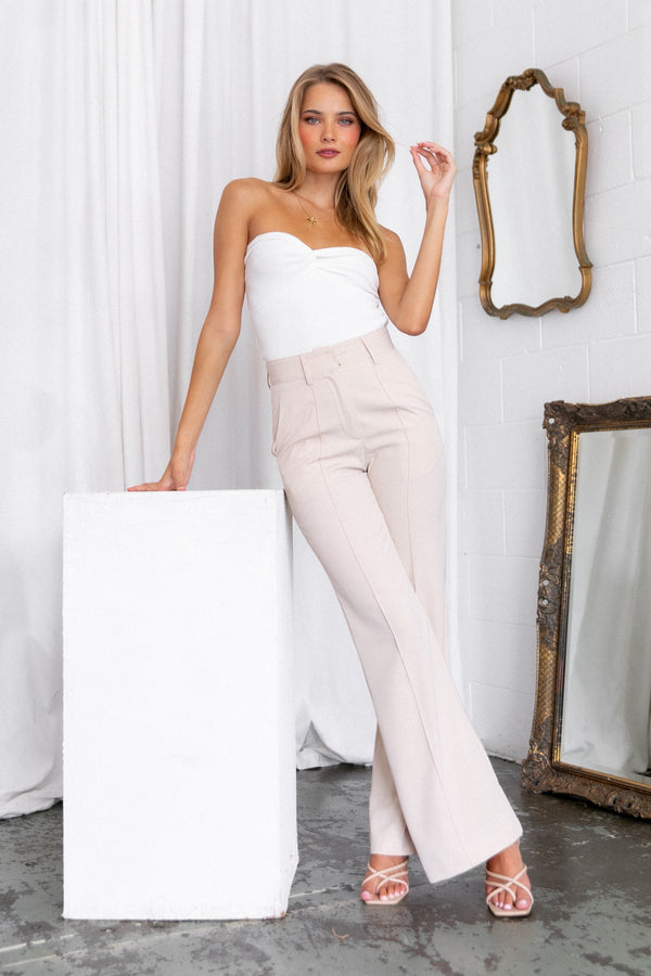 BOTTOMS Burland Pant - Beige