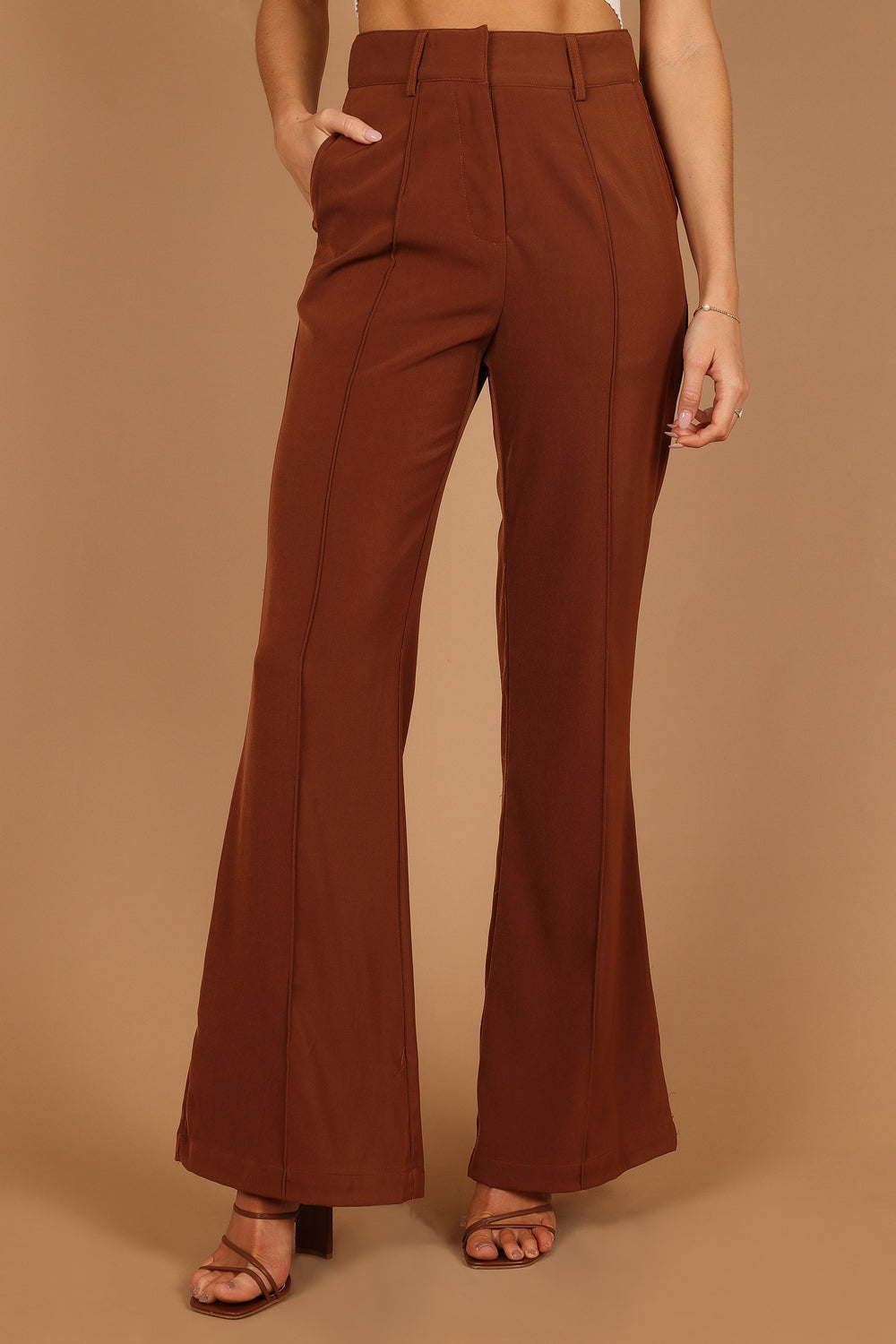 BOTTOMS @Burland Pant - Brown