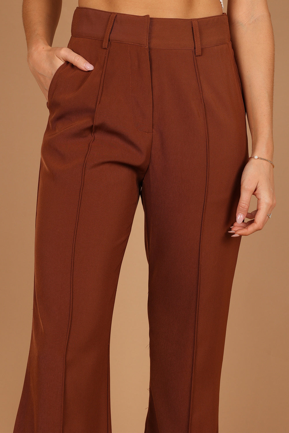 BOTTOMS @Burland Pant - Brown