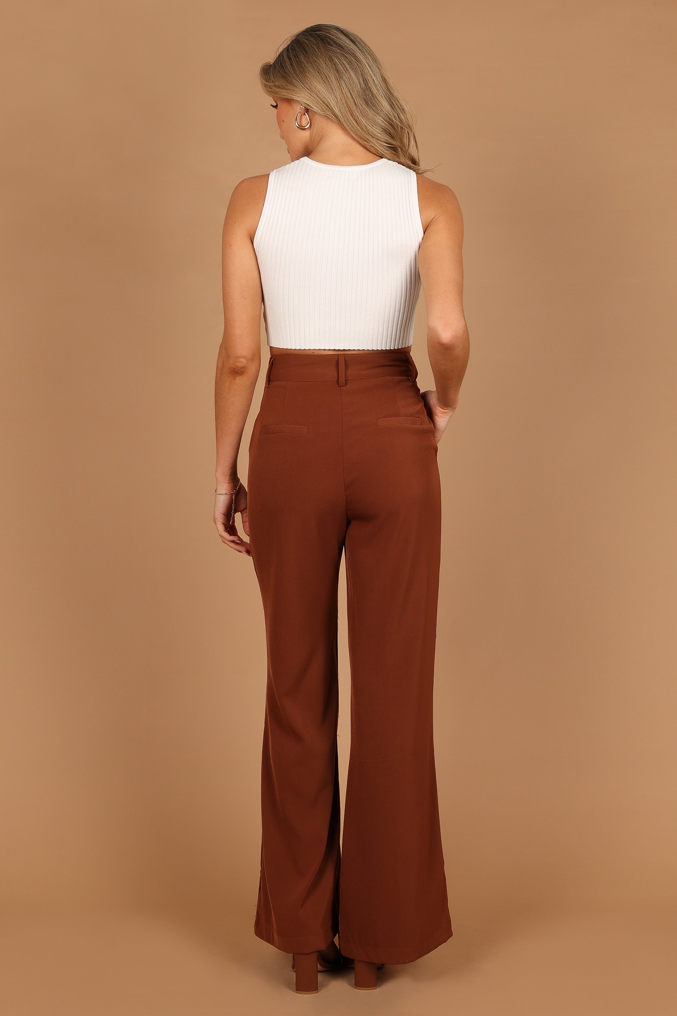 BOTTOMS @Burland Pant - Brown