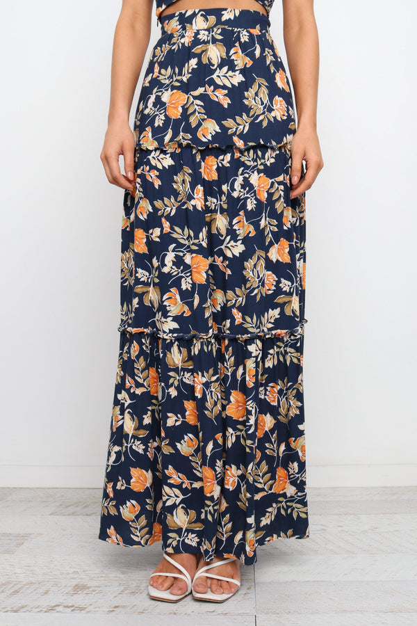 BOTTOMS Deaville Skirt - Navy