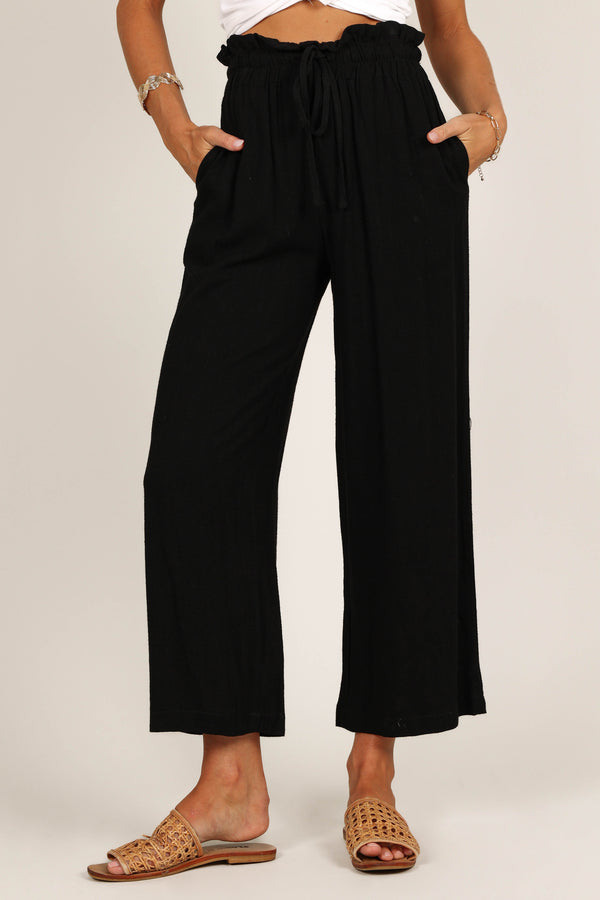 BOTTOMS Hawthorne Pant - Black