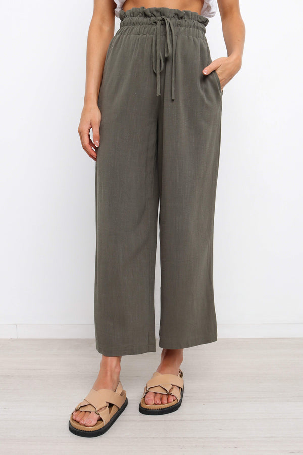 BOTTOMS Hawthorne Pant - Olive