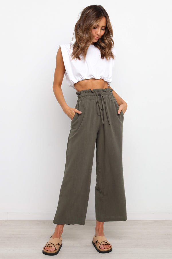 BOTTOMS Hawthorne Pant - Olive