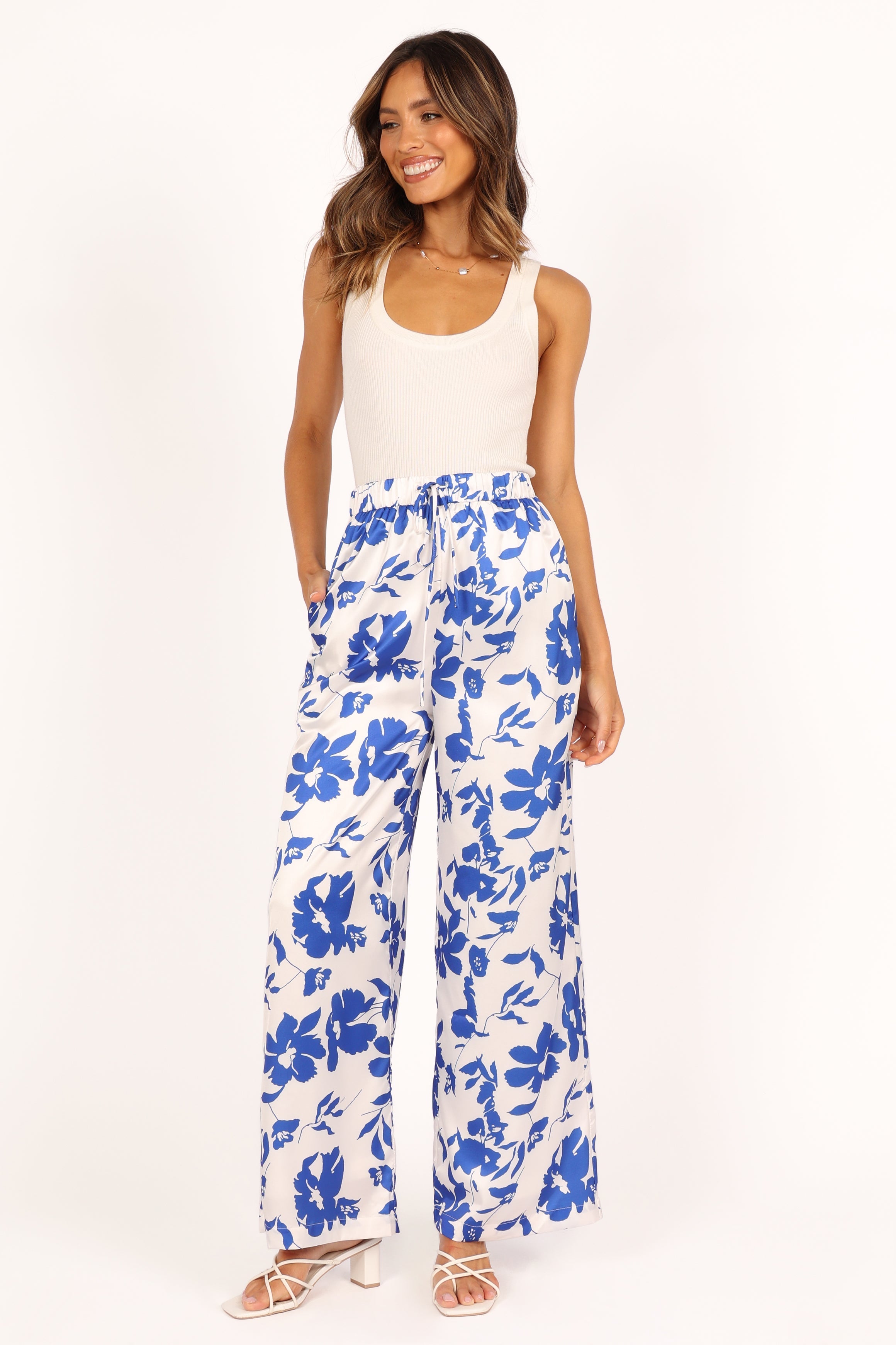 Floral Trousers  Floral Print Trousers  boohoo UK