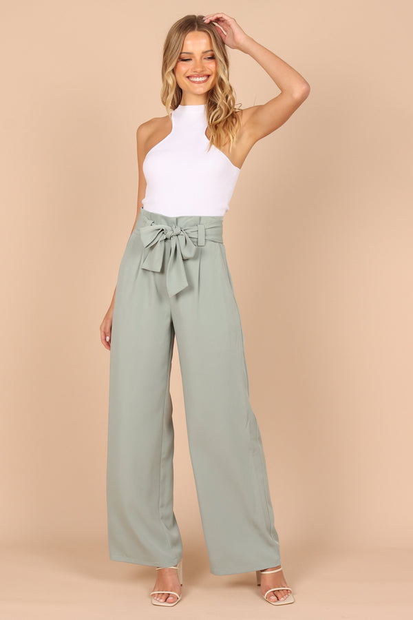 BOTTOMS @Kieran Pants - Sage Green