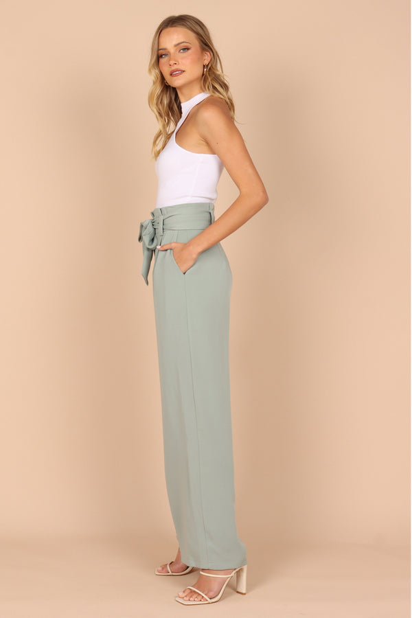 BOTTOMS @Kieran Pants - Sage Green