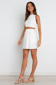 BOTTOMS @Macy Skirt - White (waiting on bulk)