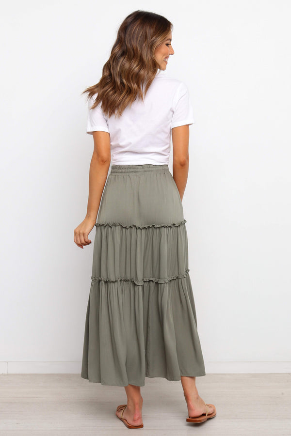 BOTTOMS Marino Skirt - Olive