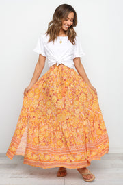 BOTTOMS Nyasa Skirt - Orange