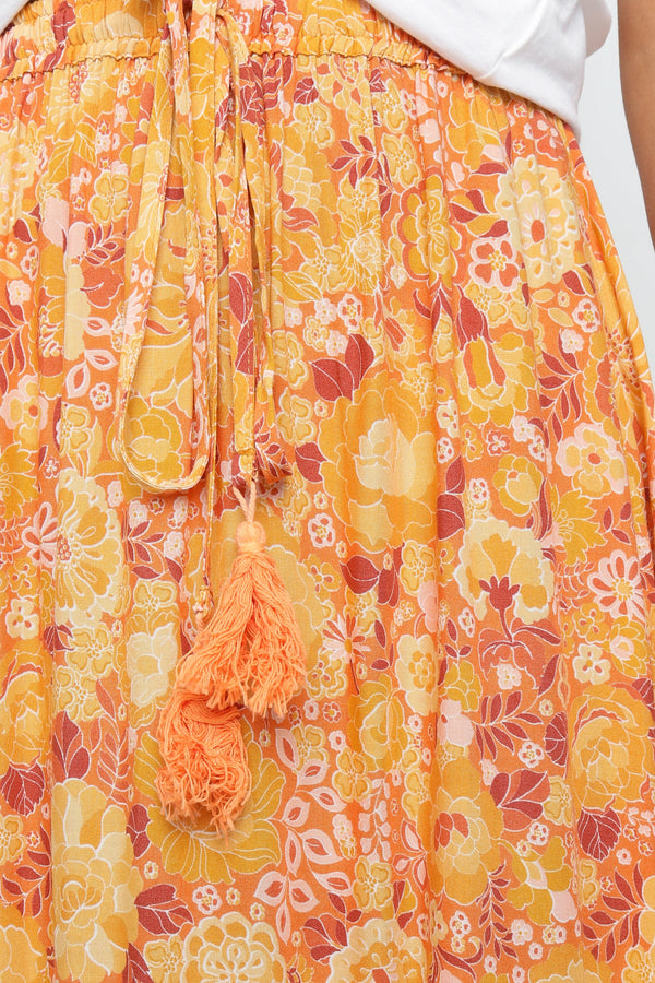 BOTTOMS Nyasa Skirt - Orange