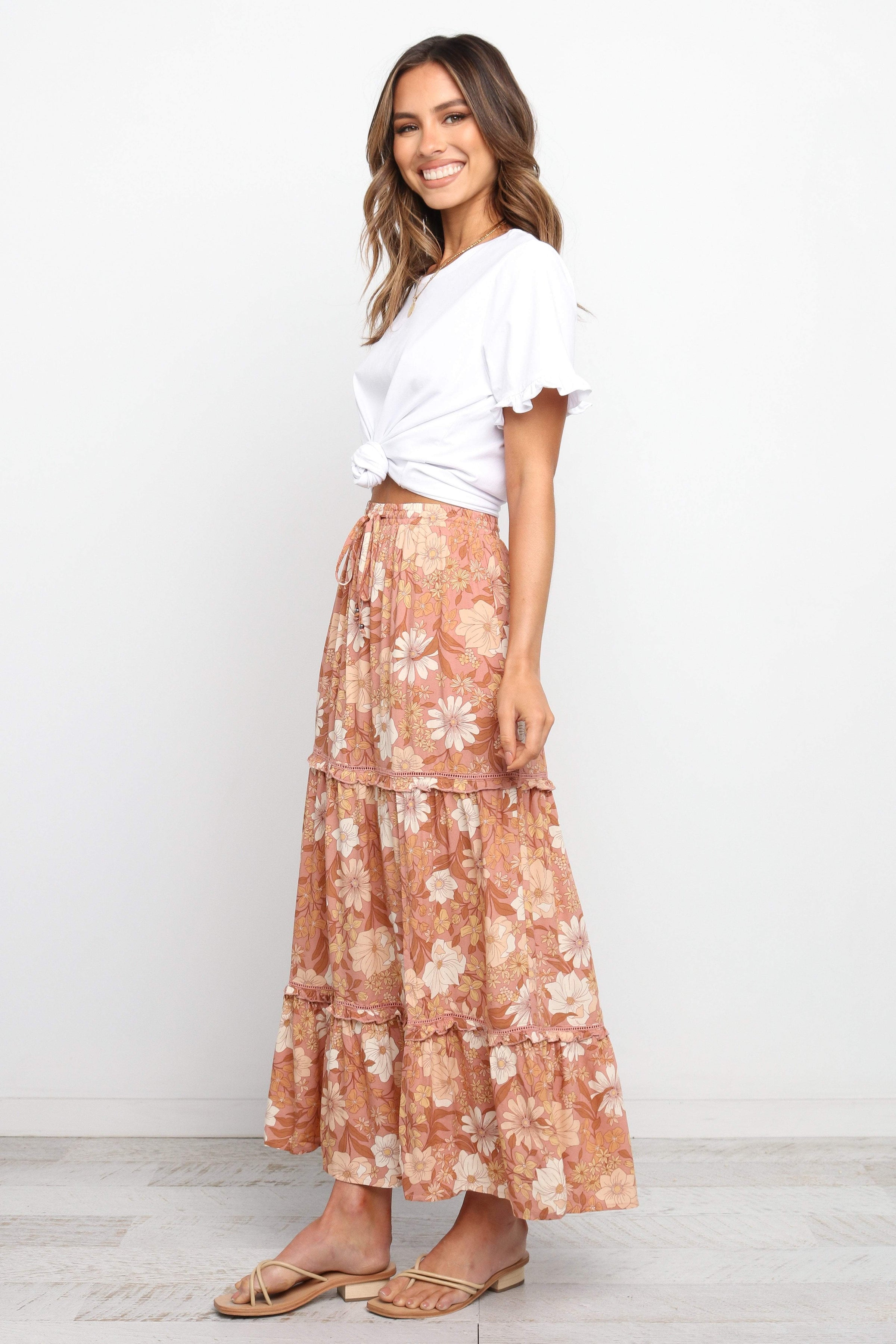 BOTTOMS Osani Skirt - Brown