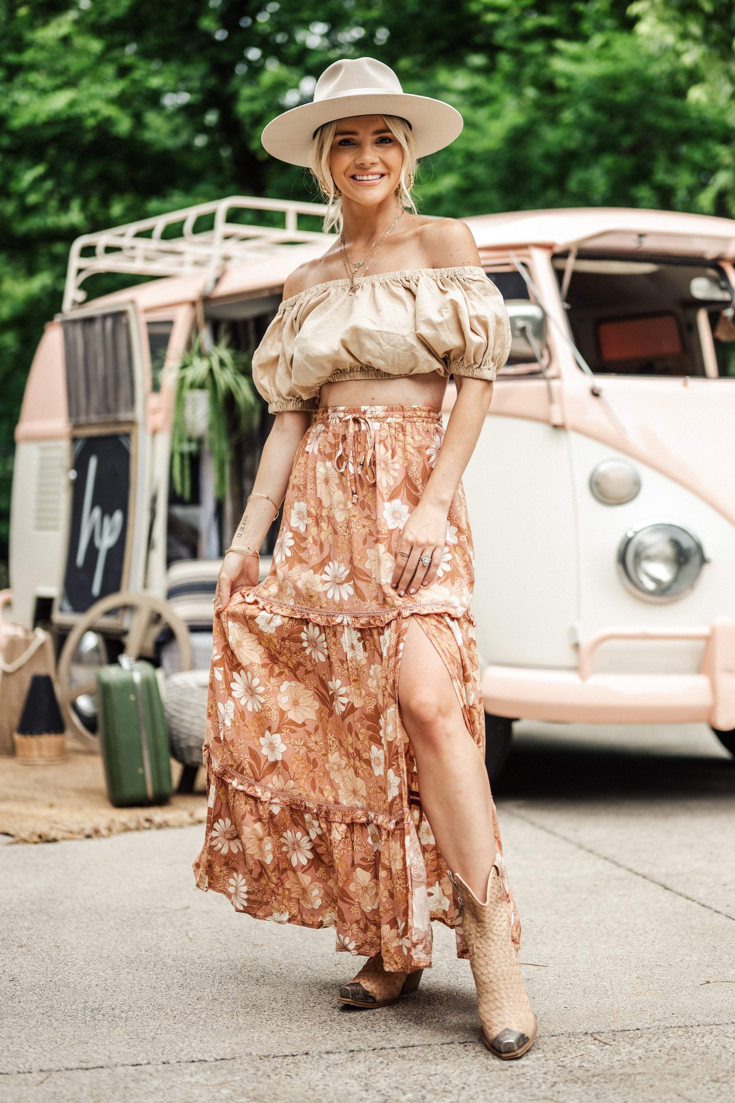 BOTTOMS Osani Skirt - Brown