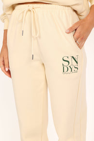 BOTTOMS @Rhodes Sweatpant - Sand