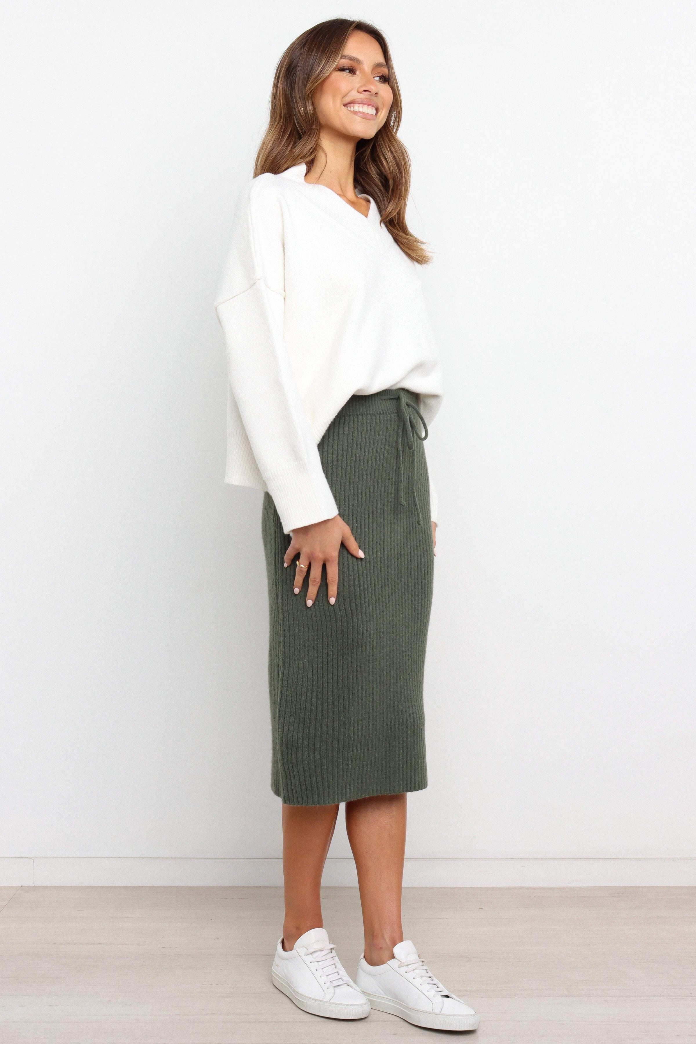 BOTTOMS Rochelle Skirt - Emerald