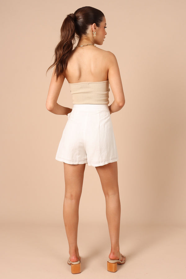 BOTTOMS @Roxy Faux Wrap Skort - Ivory