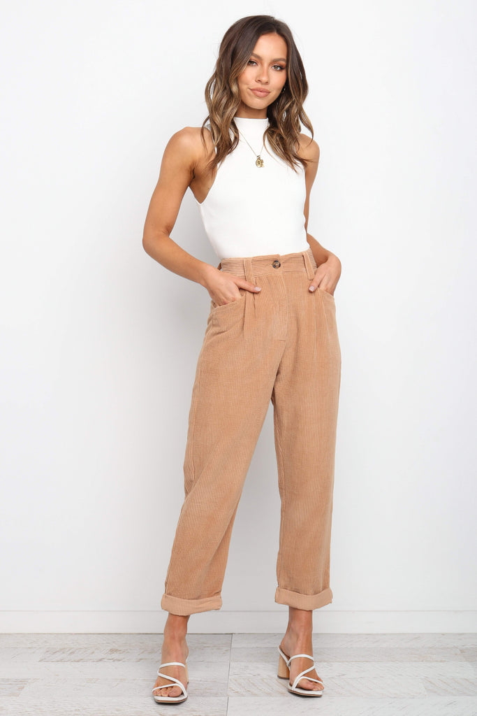 Burland Pant - Beige - Petal & Pup USA