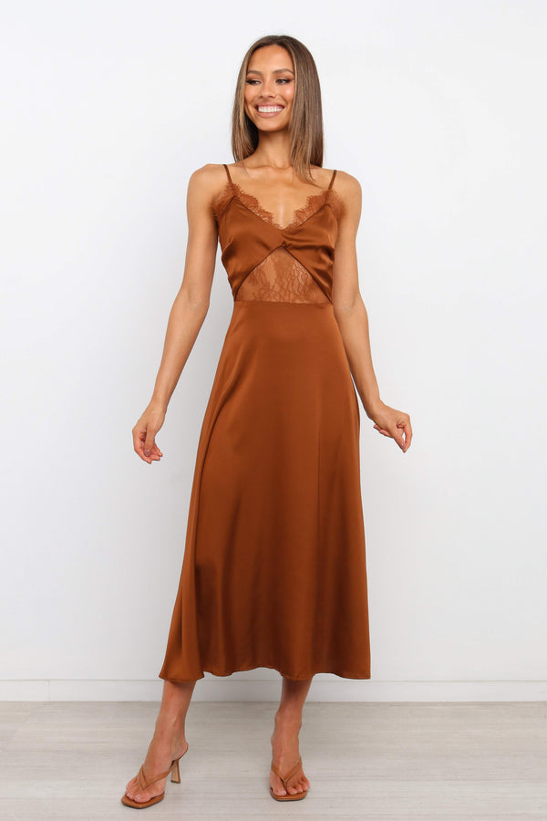 DRESSES Ariel Dress - Rust