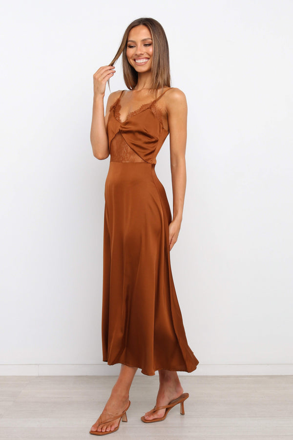 DRESSES Ariel Dress - Rust